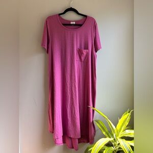 XXL LuLaRoe tshirt dress high low